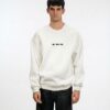 white crewneck sweatshirt